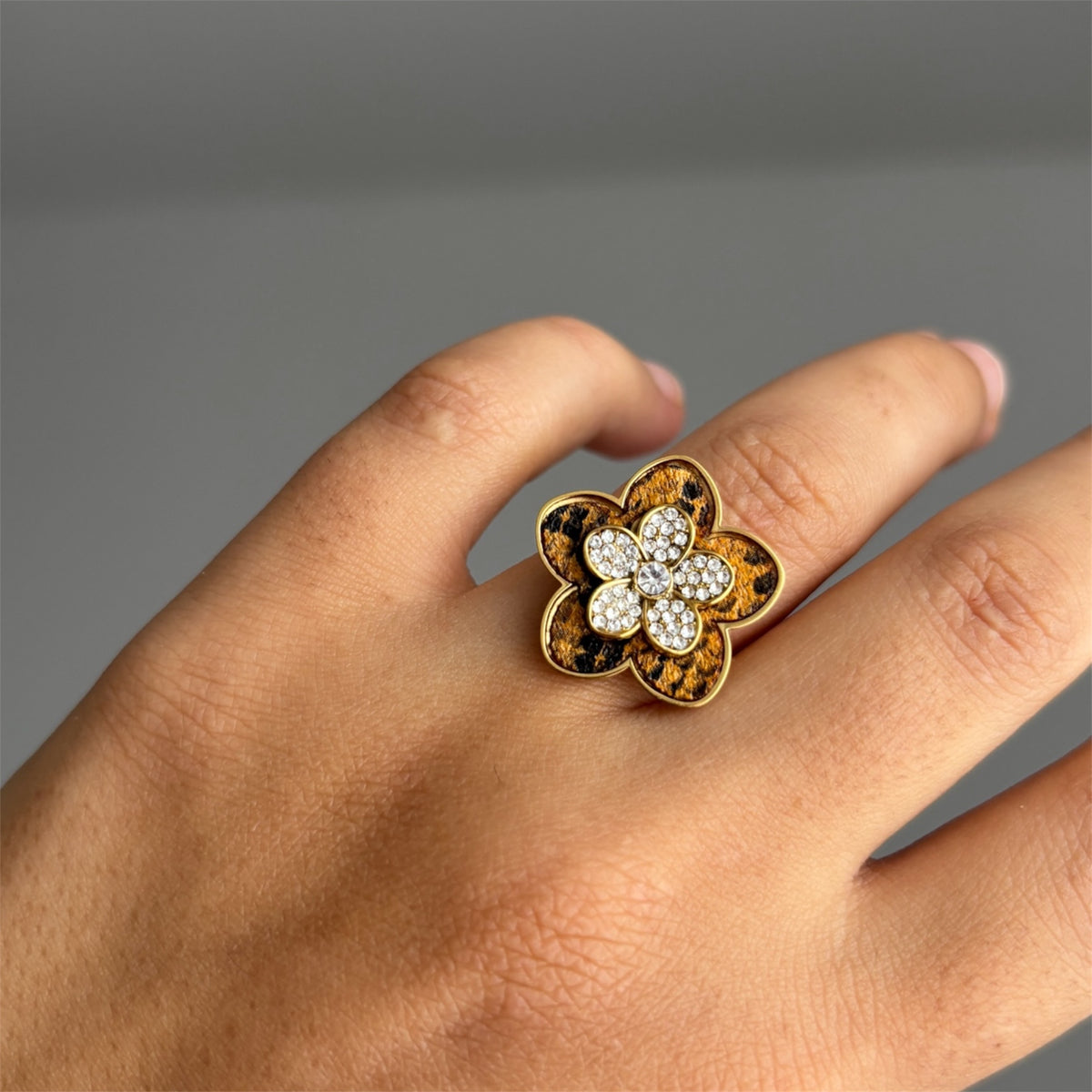 Bague fleur